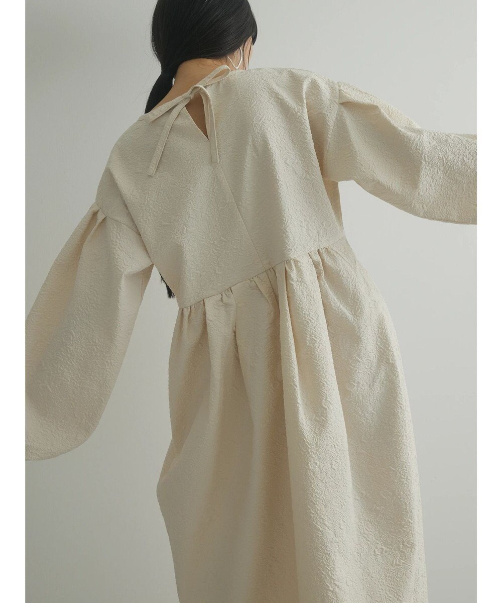 Green Parks armonia. エンボスタックコクーンワンピース 