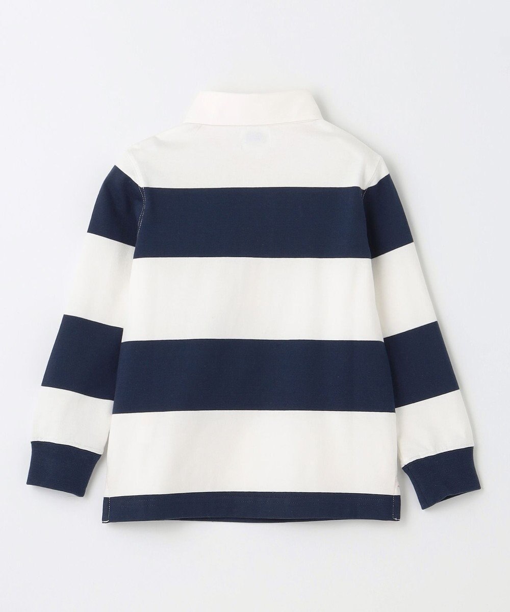 J.PRESS KIDS 【110-130cm】J.ボーダー ラガーシャツ 