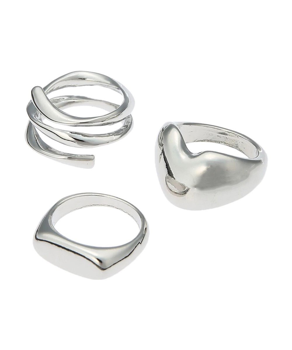 AMERICAN HOLIC ３ＳＥＴボリュームメタルリング 