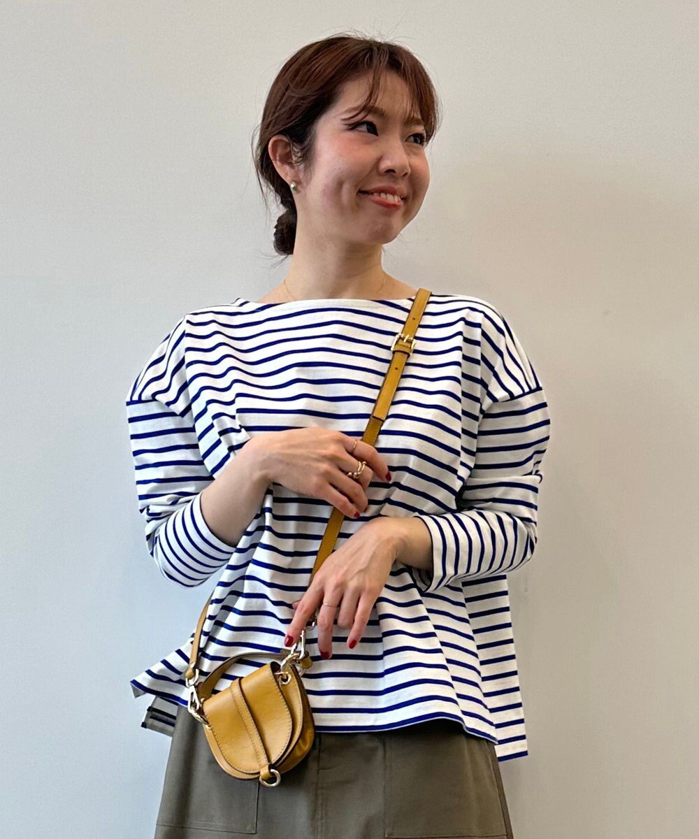 UNFILO 【マシンウォシャブル】ボーダーワイドT 