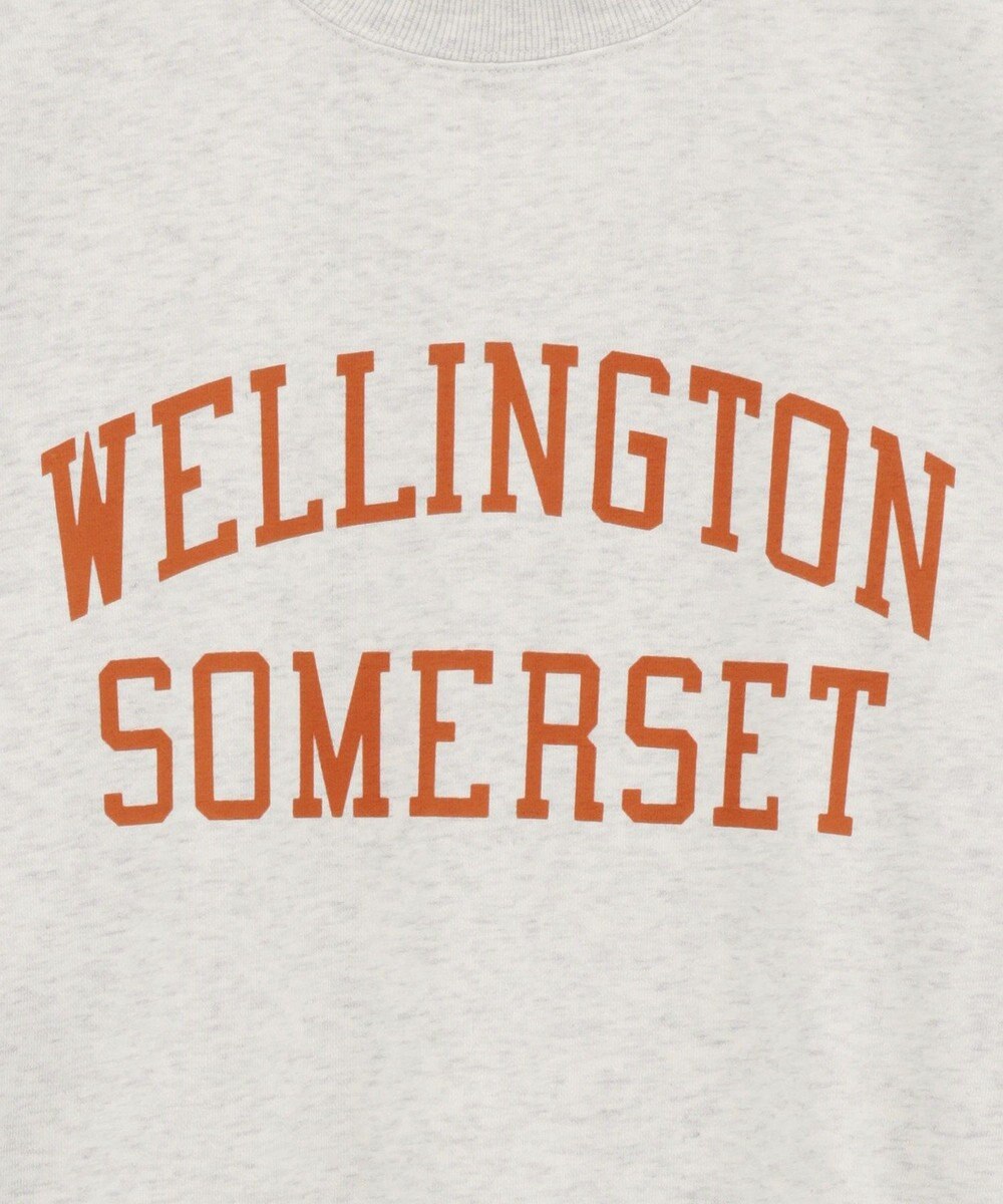 Green Parks オーバーサイズロゴ裏毛プルオーバー 