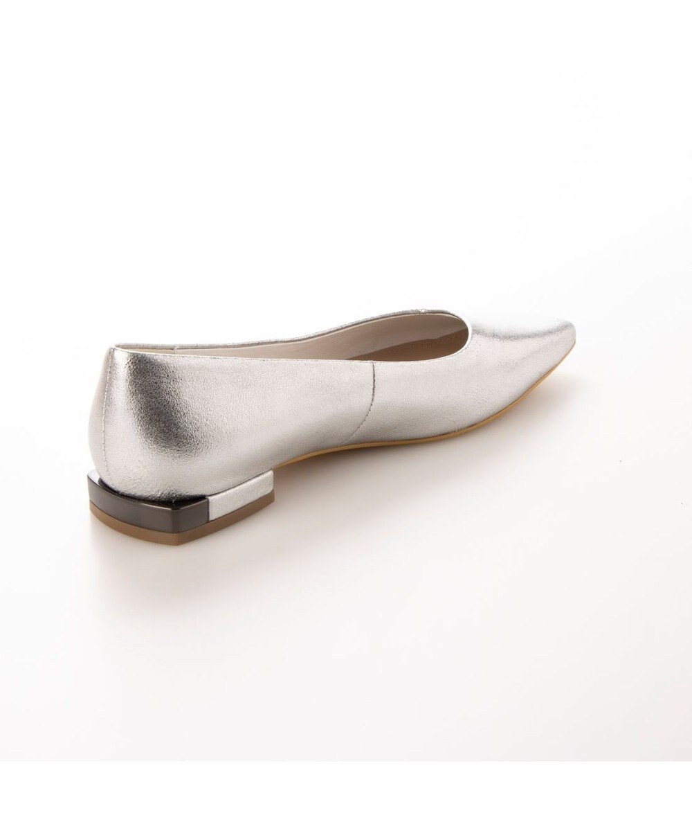 MODE ET JACOMO <MODE ET JACOMO>ローヒールスクエアトゥパンプス 