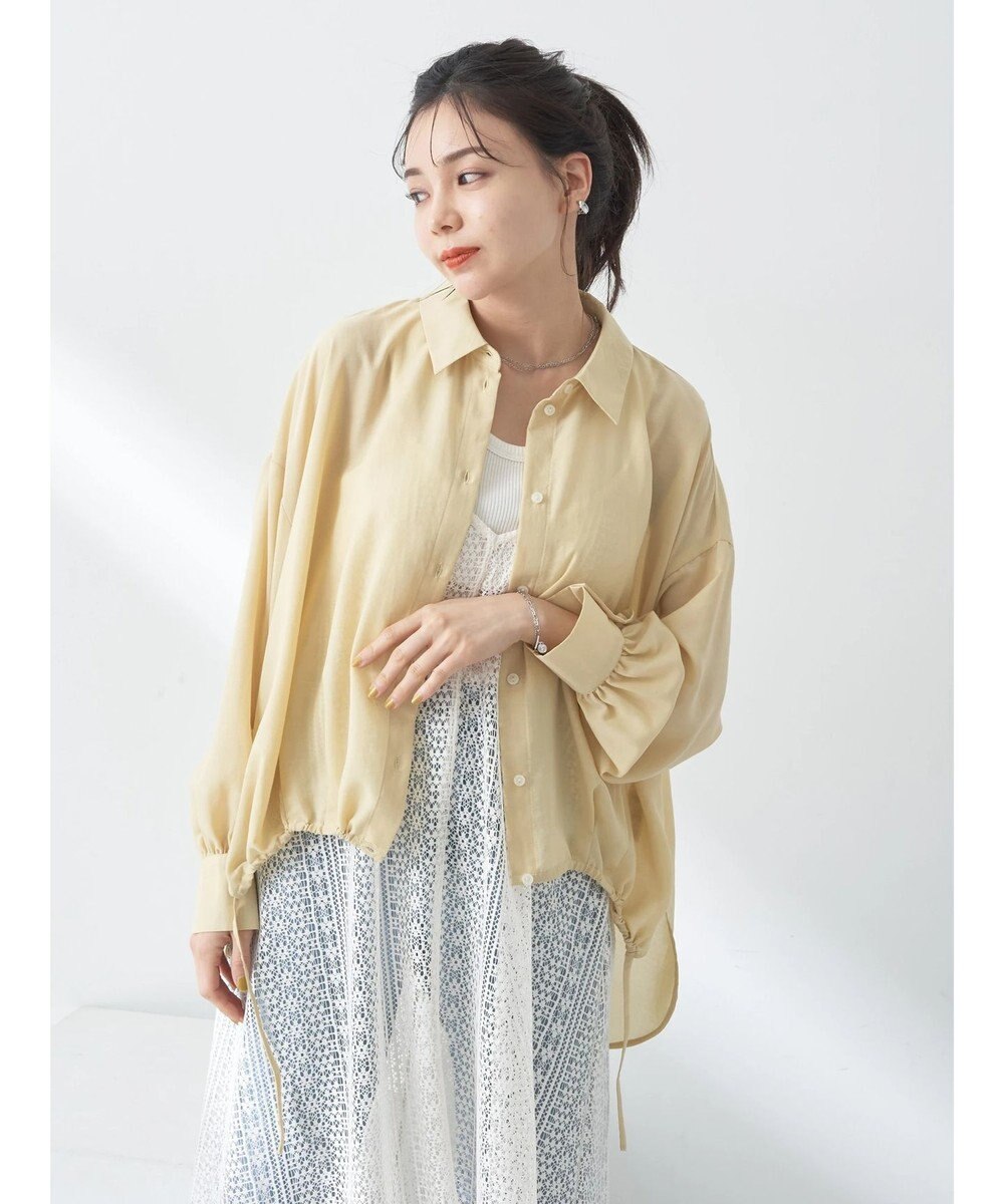 earth music&ecology シアードロストシャツ 