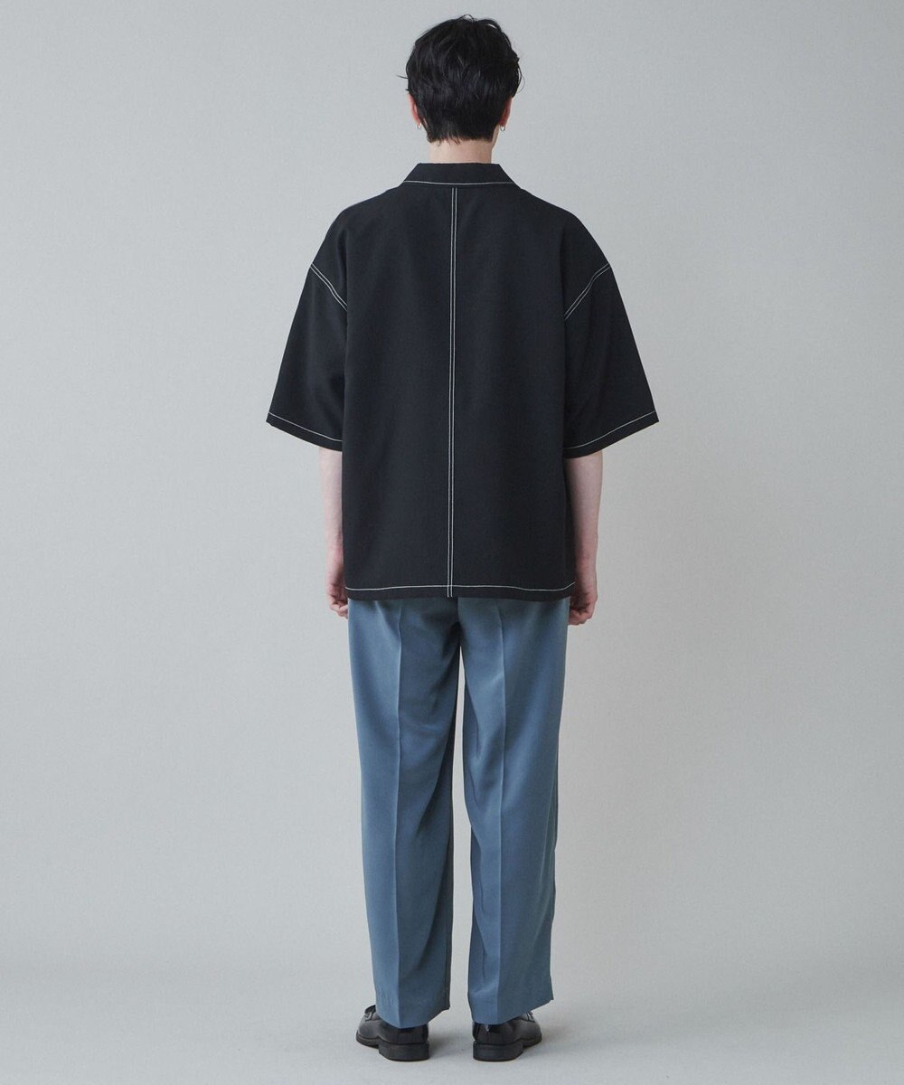 WEGO トロミ　ベルト付きワイドスラックス 