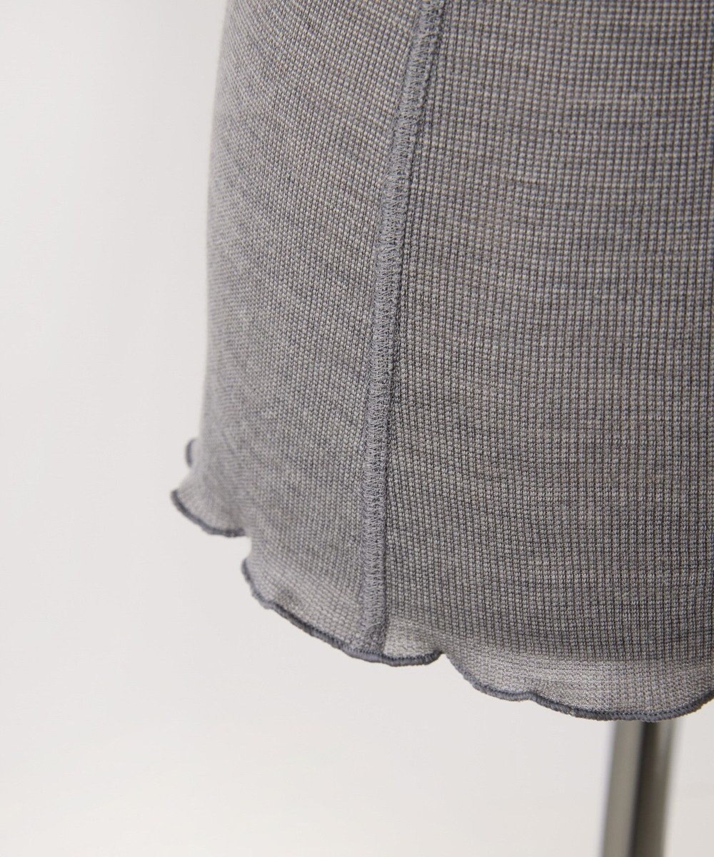 TOQUE 〈大草直子さんアドバイザー〉【天然素材】アルパカシルクリブ タンクトップ 