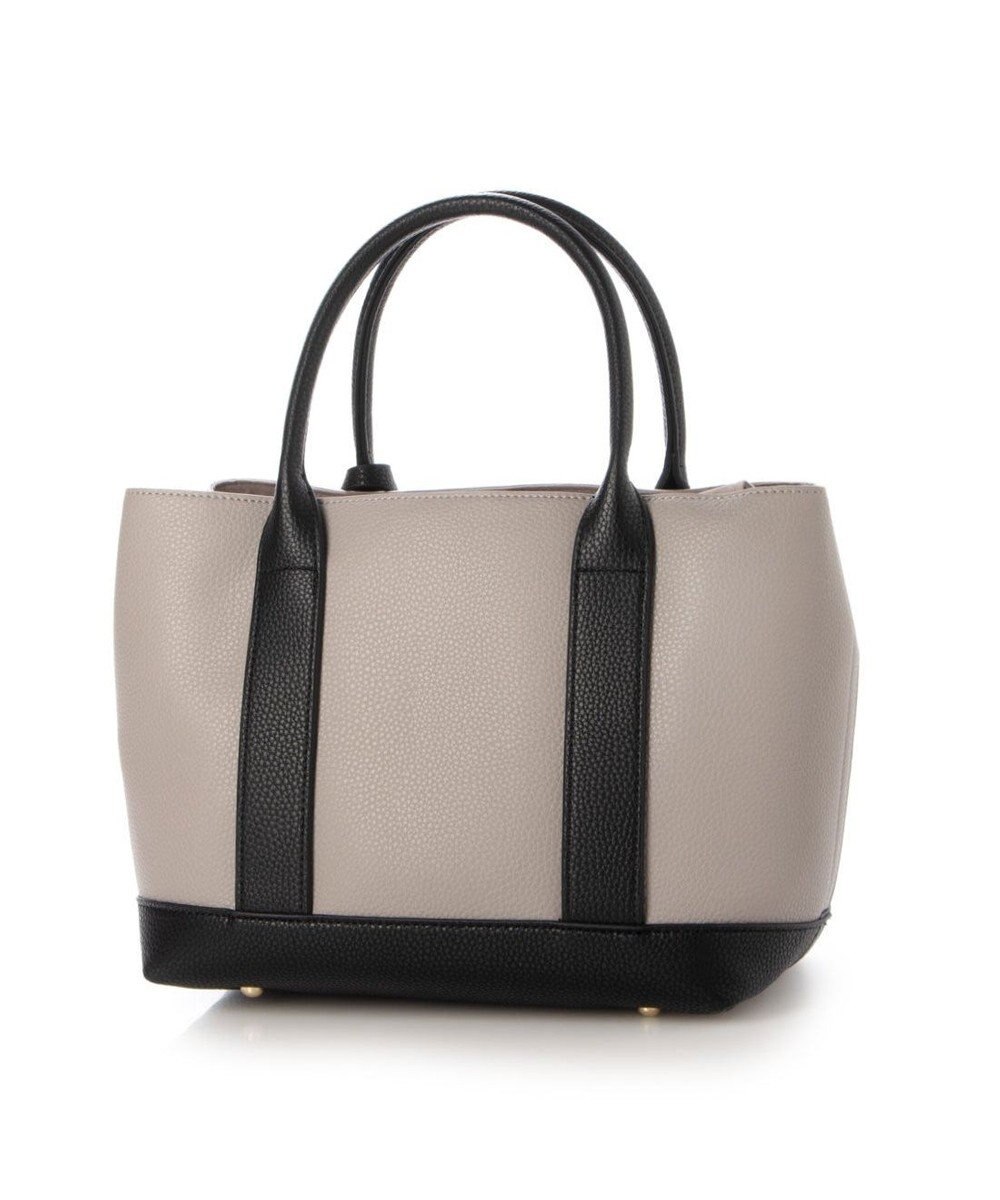 UNBILLION 【テレビ ドラマ着用アイテム】cachecache ショルダー付きパーテーション合成皮革トート 