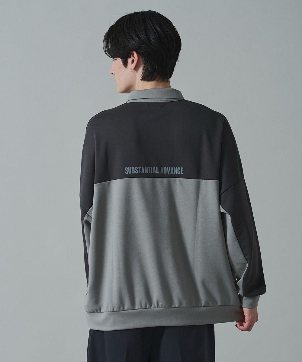 WEGO ドルマンポンチハーフZIPプルオーバー 