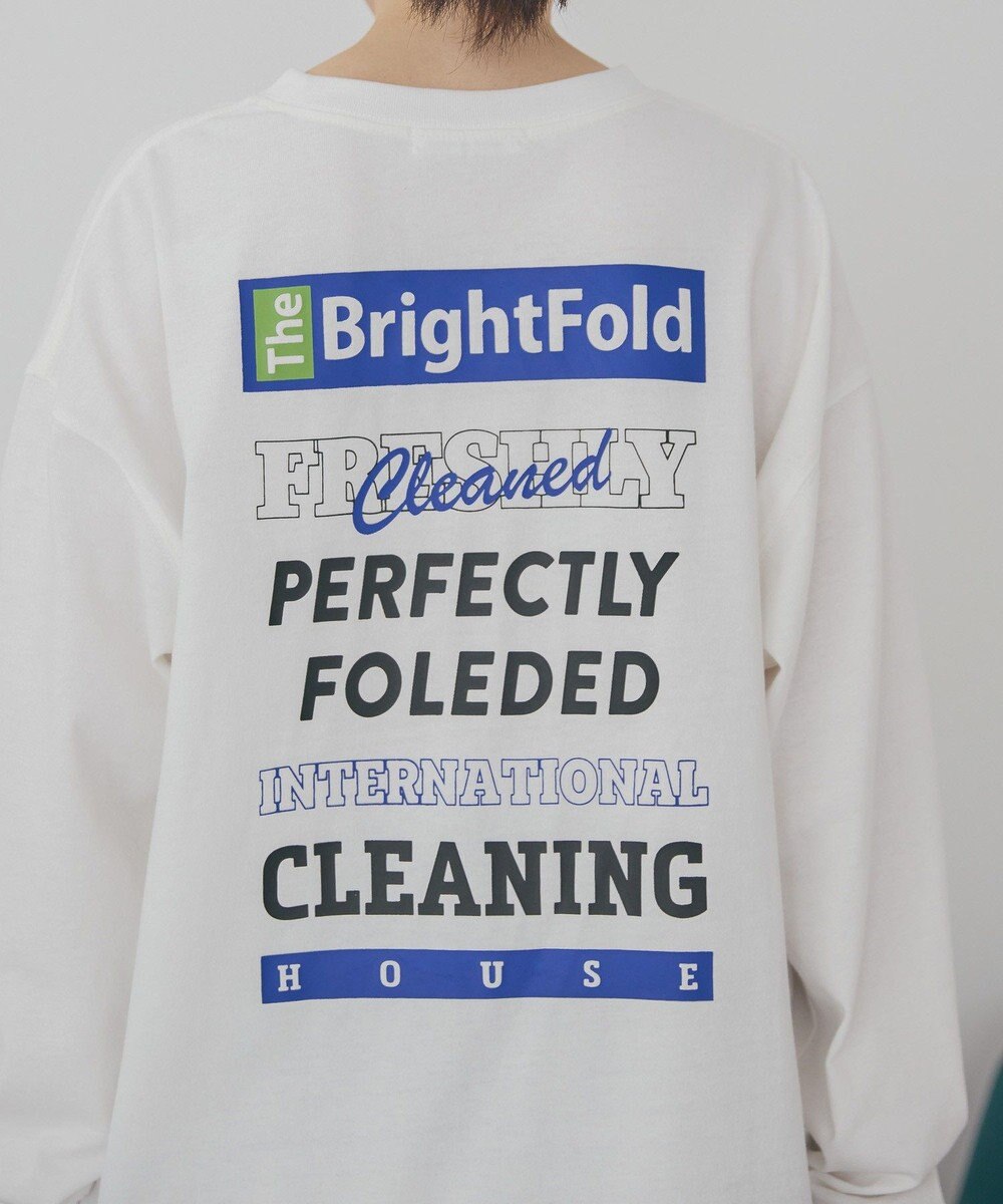 AMERICAN HOLIC カンパニーロゴ風ロングＴシャツ 