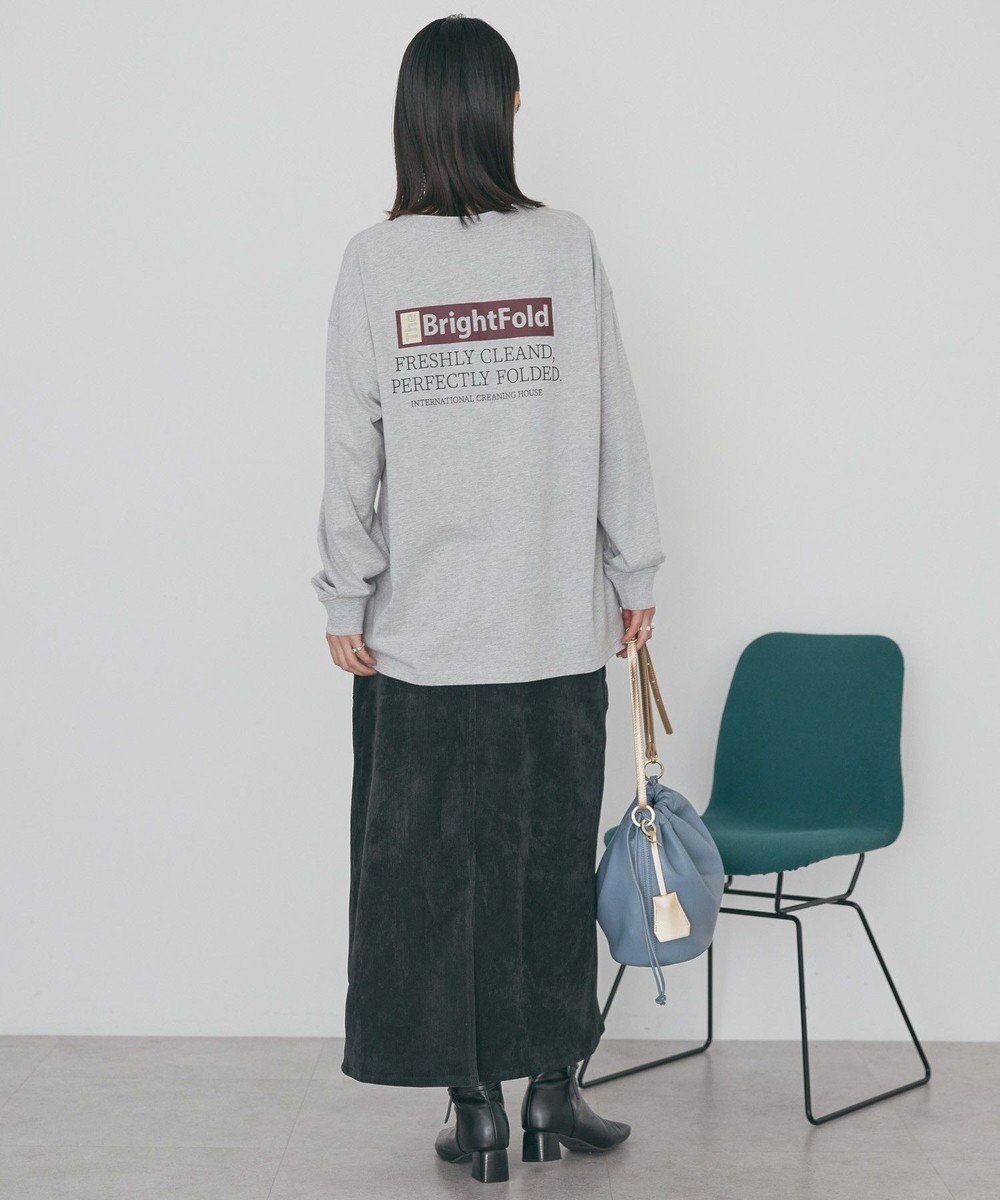 AMERICAN HOLIC カンパニーロゴ風ロングＴシャツ 