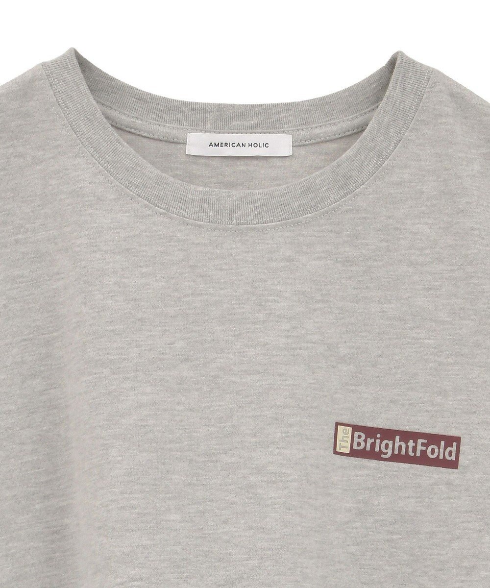 AMERICAN HOLIC カンパニーロゴ風ロングＴシャツ 