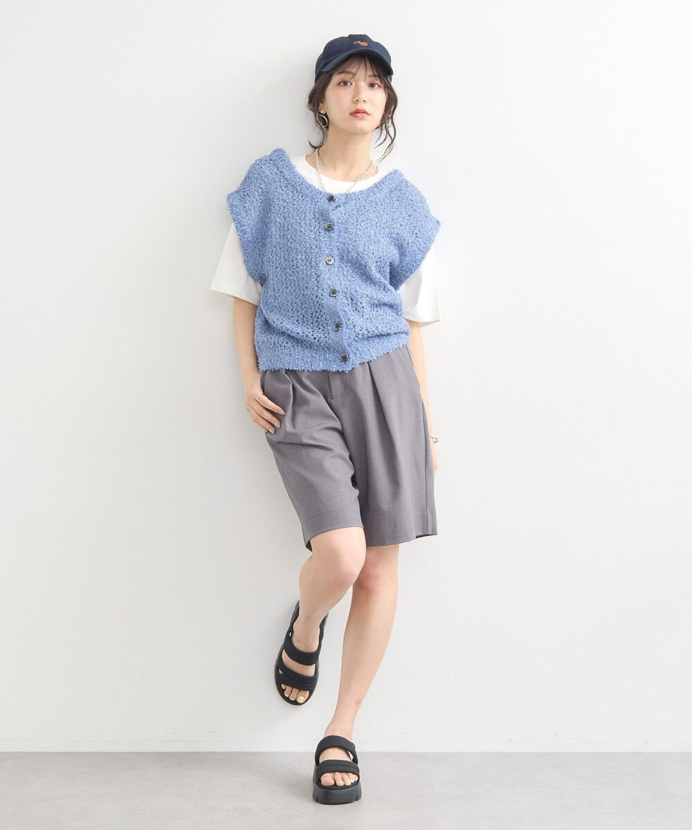 earth music&ecology ファンシーヤーンベスト 