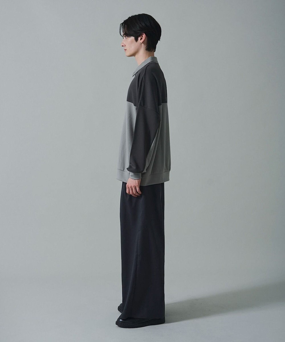 WEGO ドルマンポンチハーフZIPプルオーバー 