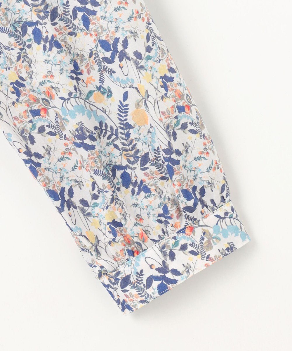 J.PRESS LADIES S 【洗える】Liberty シャツカラー スキッパー ブラウス 