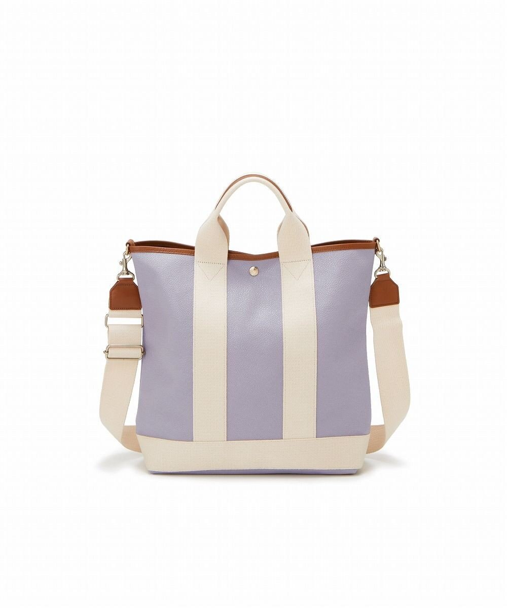 TOPKAPI 【Breath TOPKAPI】スコッチグレイン ネオレザー 縦型 A4 トート バッグ ショルダー付き L 