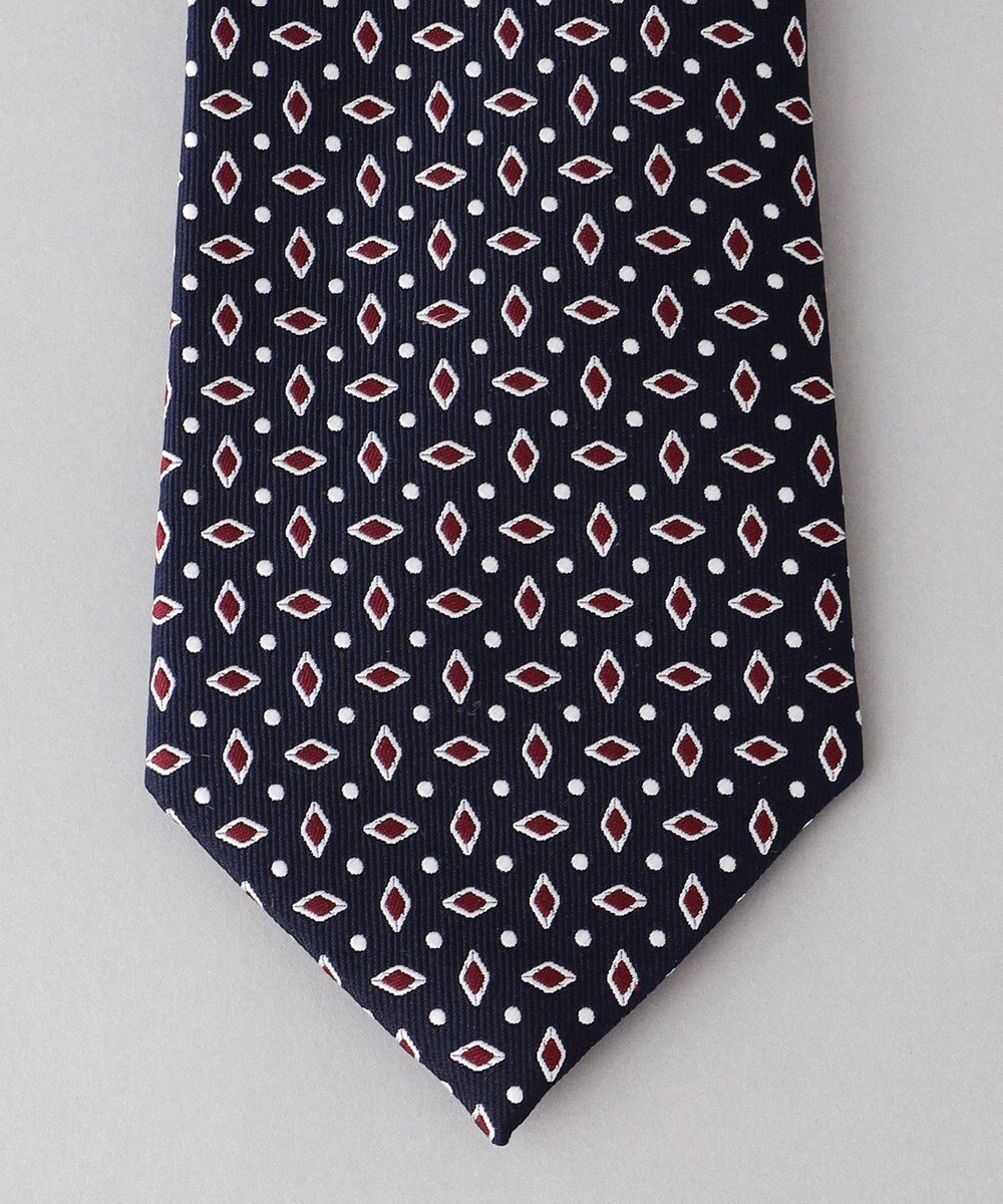 GOTAIRIKU 【日本製】ネクタイ_小紋×ドット柄 