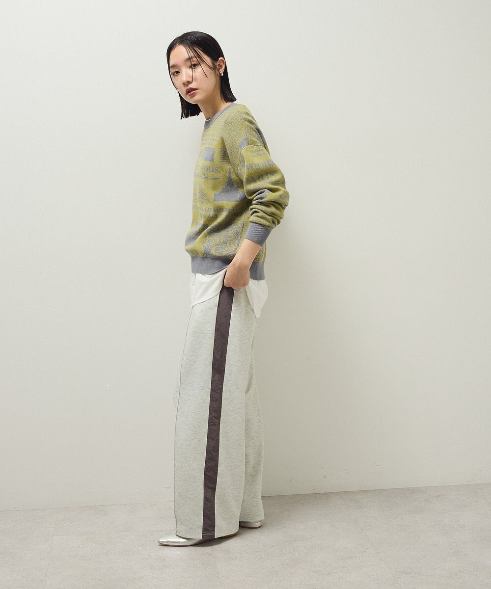 Green Parks ・ｆｕｒｒｙ　ｒａｔｅ　ジャカードニットプルオーバ 