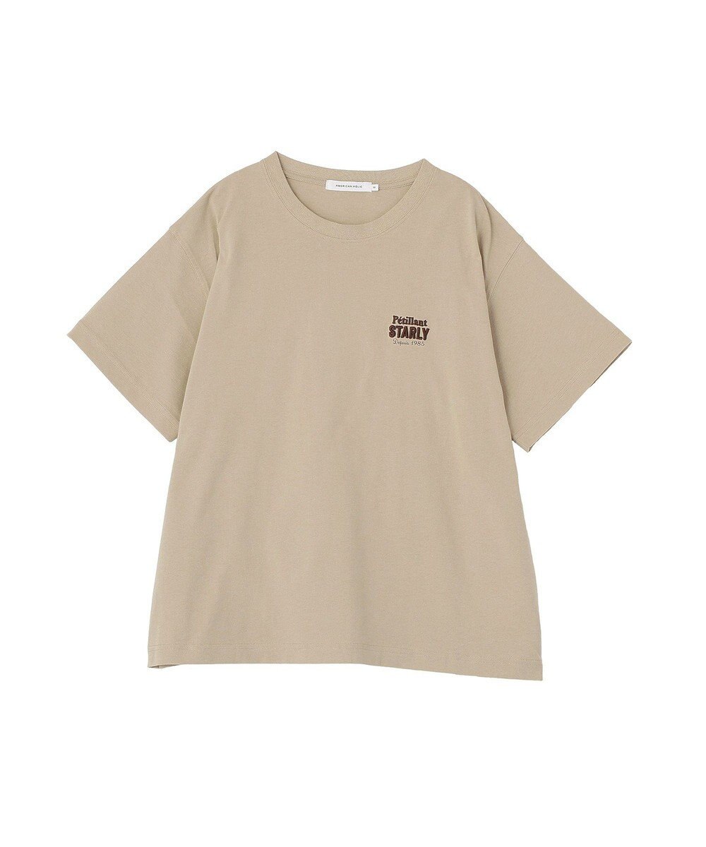 AMERICAN HOLIC STARLY 刺繍ロゴTシャツ 