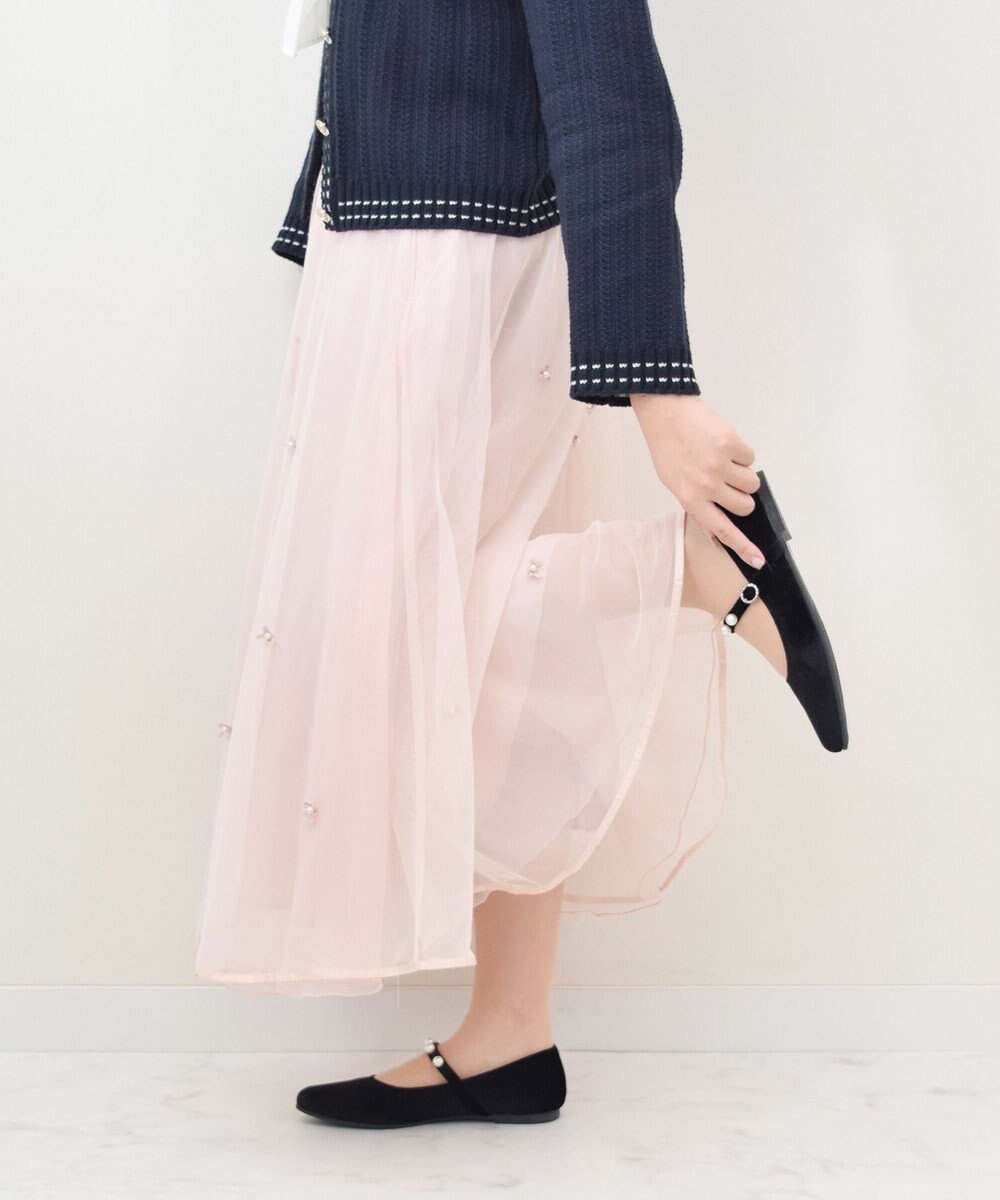 Bridget Birkin 【Bridget Birkin】パールストラップメリージェーンパンプス 