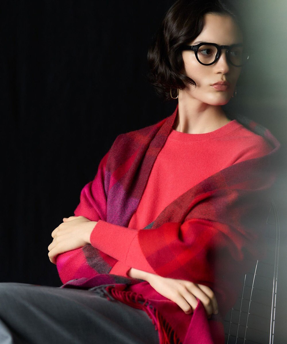 23区 S 【見上愛さん着用/Oggi・STORY掲載】ピュアカシミヤ クルーネック ニット 