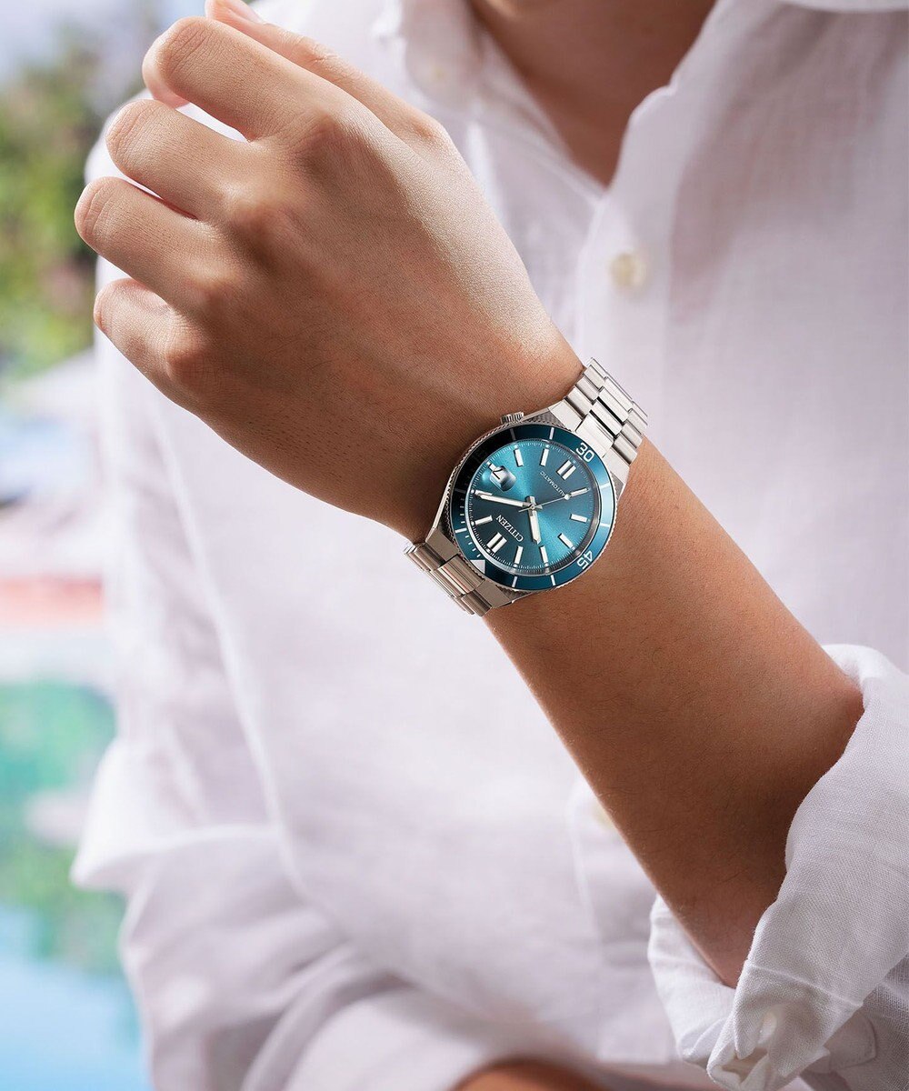 CITIZEN 【メカニカルウオッチ TSUYOSA】豊富なカラーバリエーションが人気の機械式腕時計 NJ0231-56L 