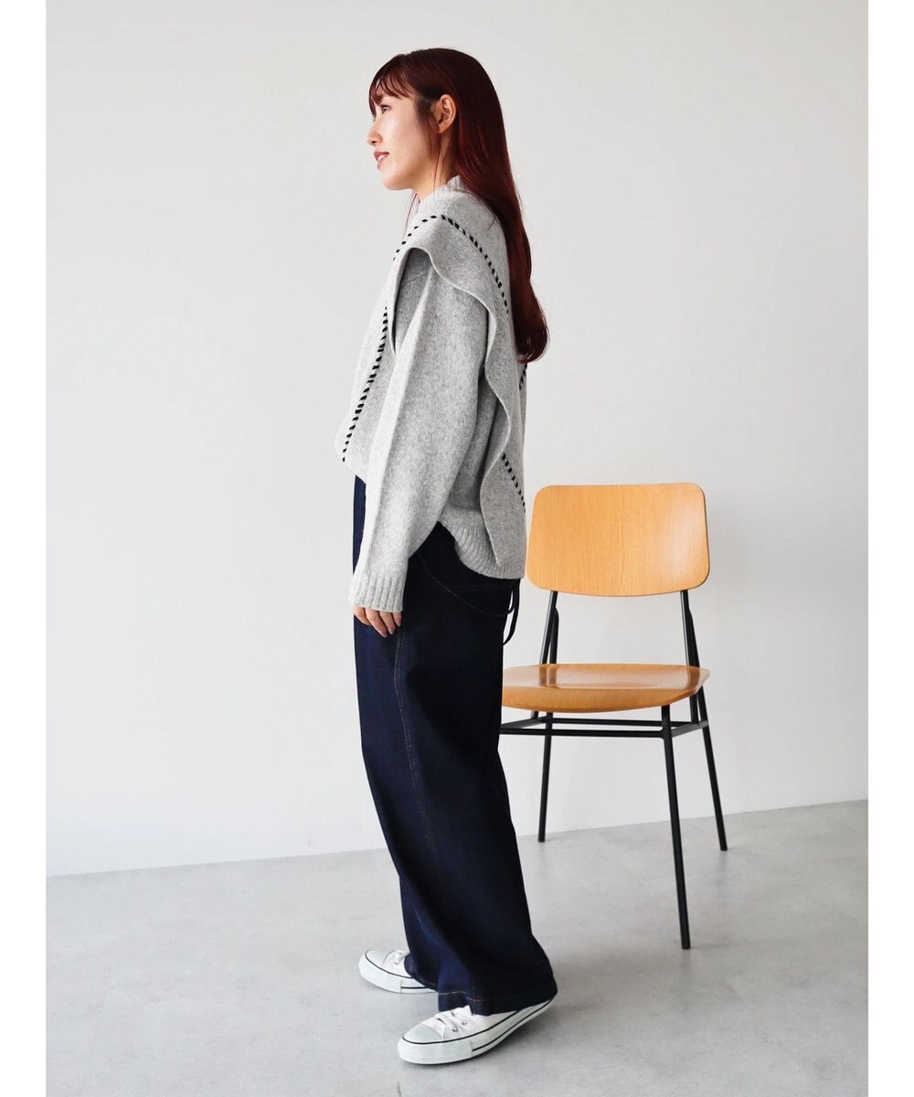 CRAFT STANDARD BOUTIQUE ハンドステッチニットプルオーバー 