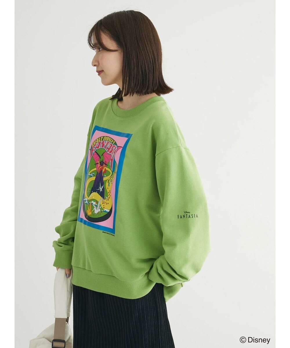Green Parks ＦＡＮＴＡＳＩＡ／ポスタープリント裏毛プルオーバー 
