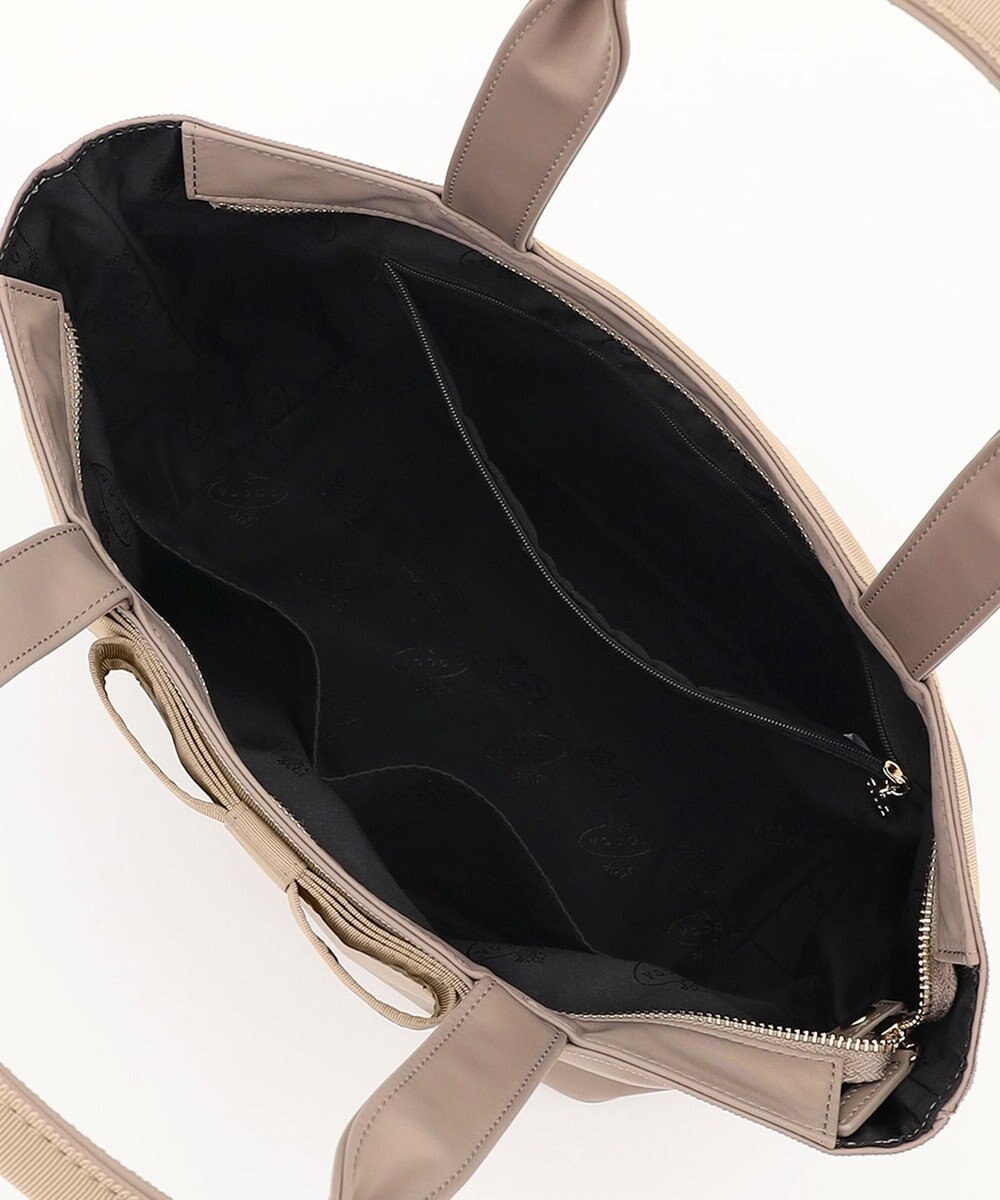 TOCCA 【撥水・A4サイズ対応】RIBBON BRICK A4TOTE トートバッグ 