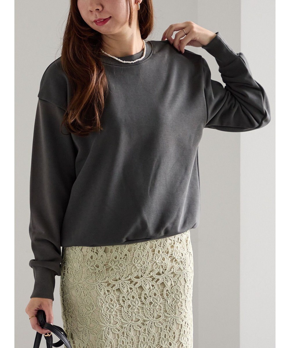 Te chichi プレート付き裏毛PO 