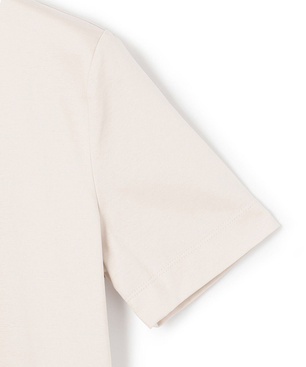 23区 【洗える】ダブルスムース スクエアネック カットソー 