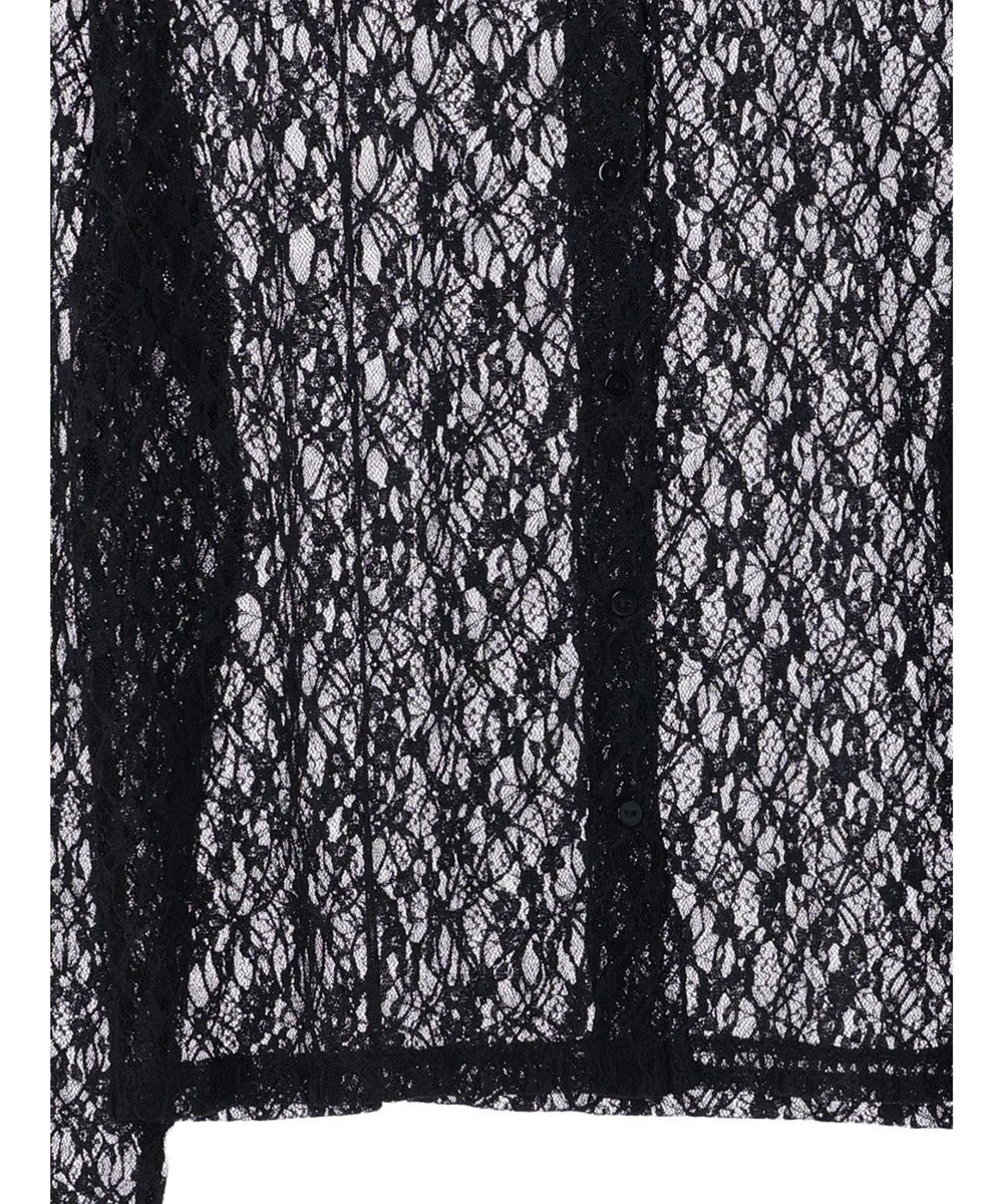 earth music&ecology ポコポコレースブラウス 