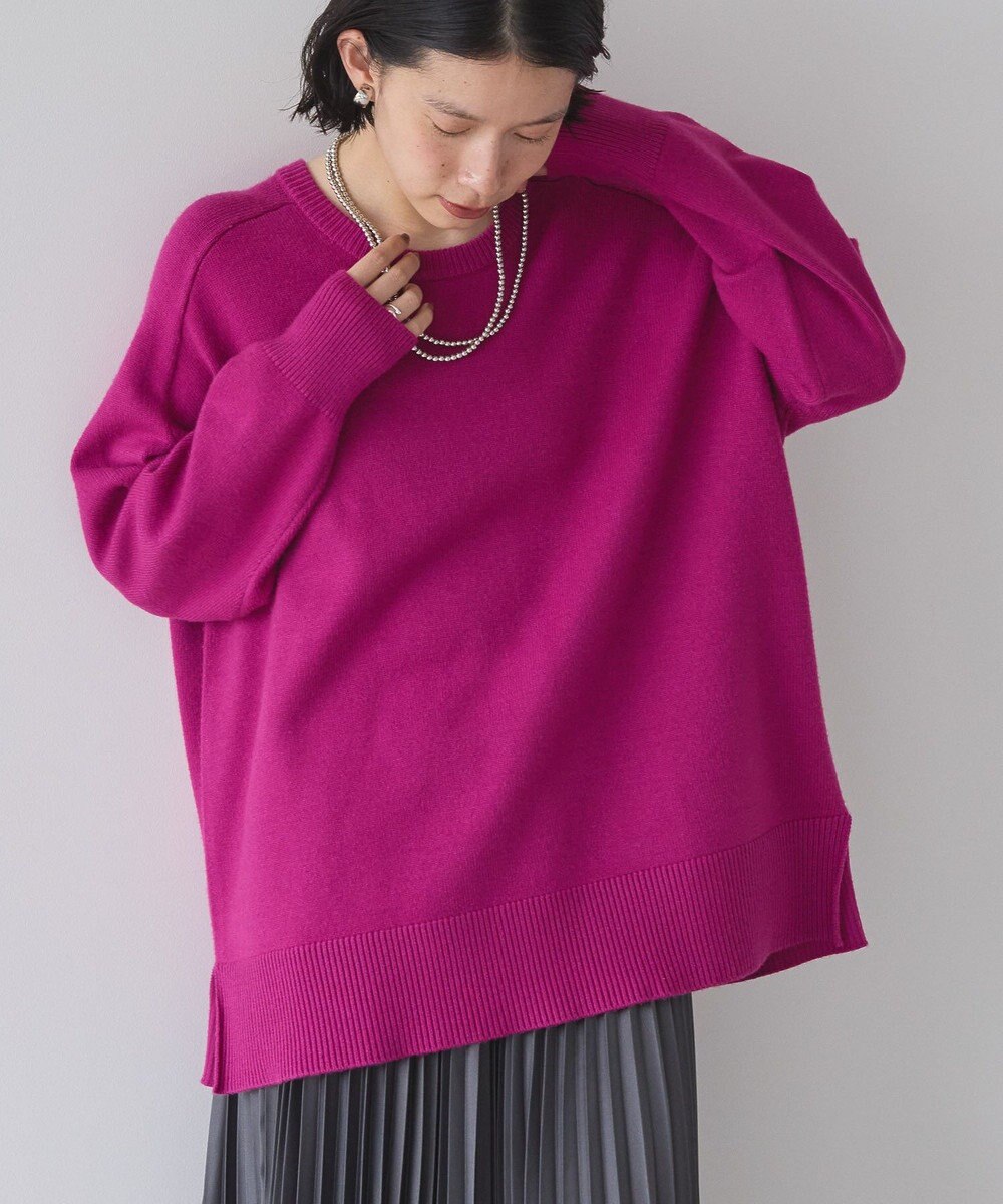 AMERICAN HOLIC バイパチラグランニットプルオーバー 