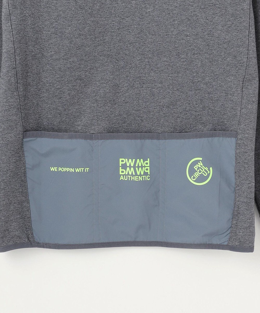 PW CIRCULUS 【MEN】 ハーフジップカットソー 