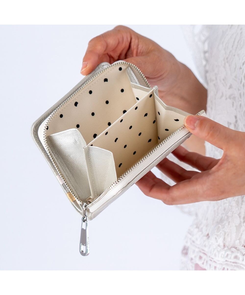 tsumori chisato CARRY スター ラウンドファスナー2つ折り財布 