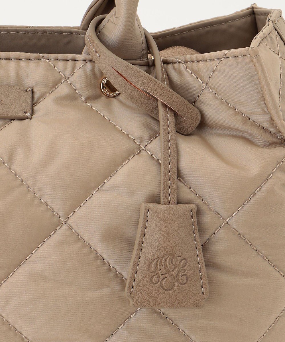 J.PRESS LADIES 【2way・撥水】ボンディングキルト トート バッグ 