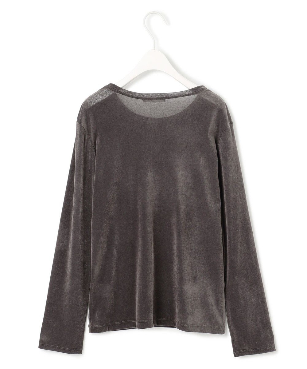 ICB L 【洗える】フロッキーベロア プルオーバー 