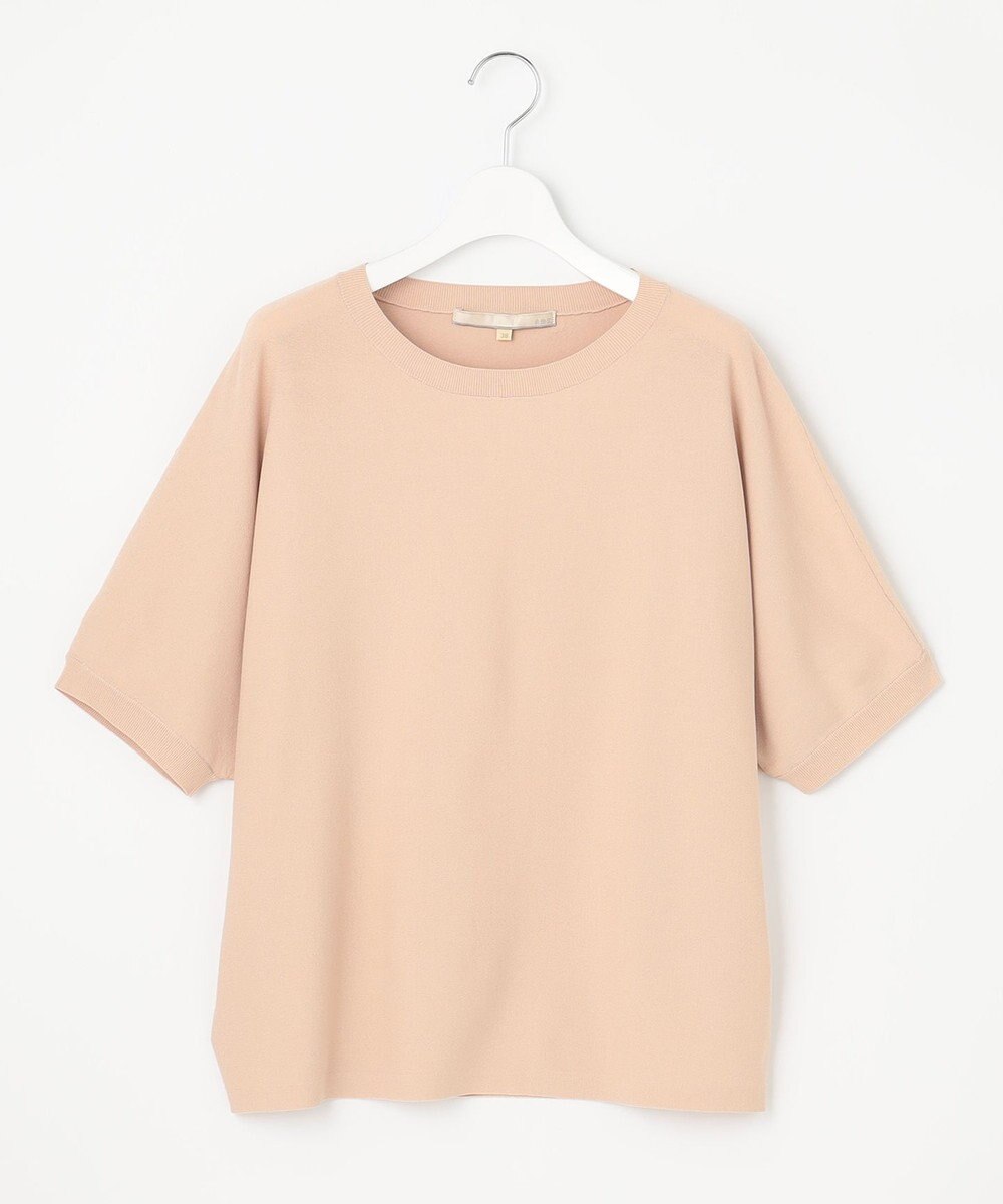 自由区 【好評につき新色追加・9色展開・洗える・XSサイズあり】クレープストレッチドルマン ニット 