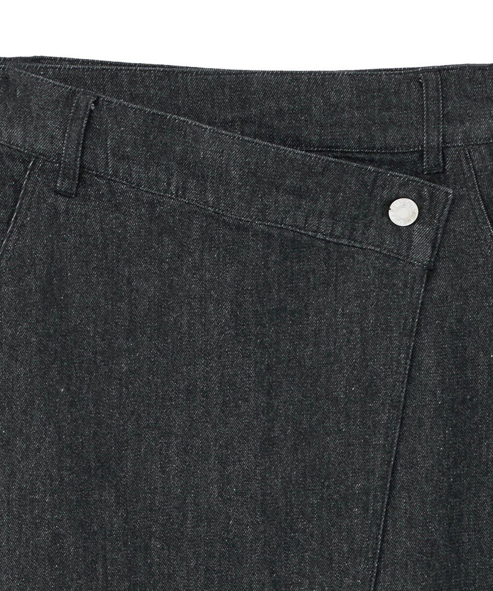 CRAFT STANDARD BOUTIQUE ラップ風デニムスカート 
