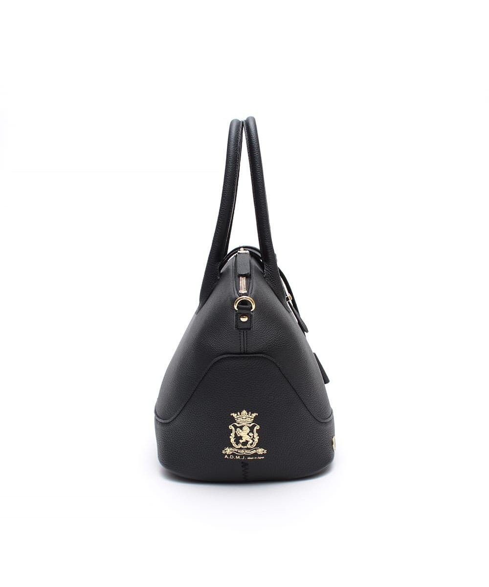 A.D.M.J. 【牛革】モーツァルト/バイカラーノーブルファスナートート25cm(ショルダーストラップ付) 