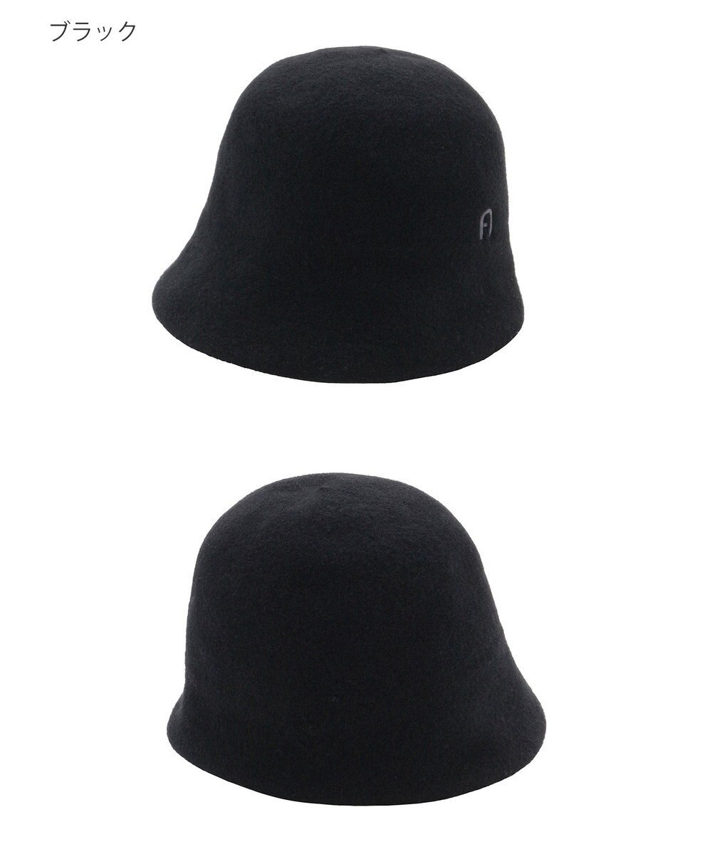 MOONBAT FURLA(フルラ) バスク つば裏ラインクロッシェハット 日本製 