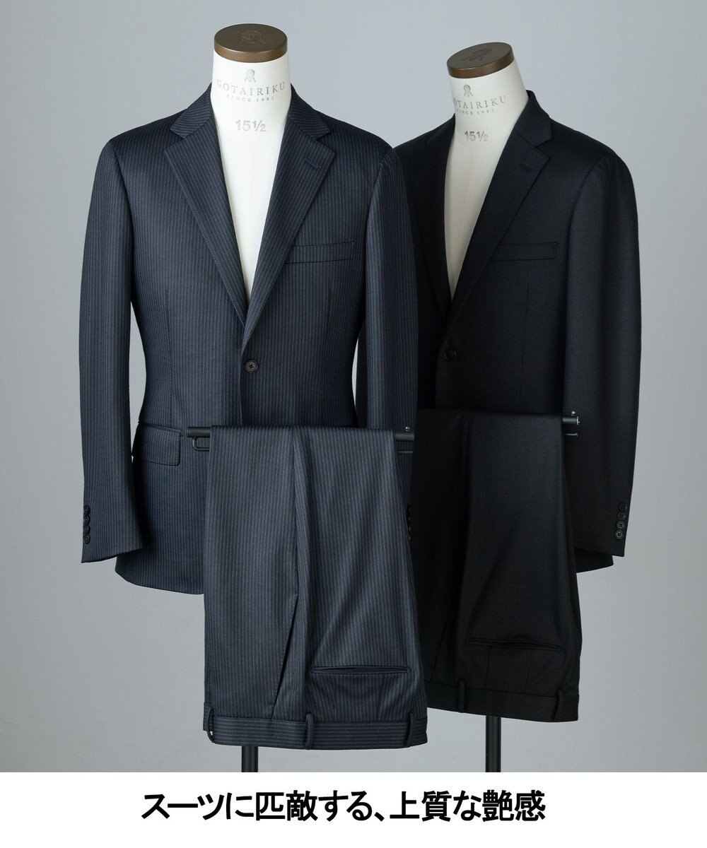 GOTAIRIKU 新柄/セットアップ対応【洗える/ストレッチ/シワになりにくい】ウォッシャブルジャージー セットアップジャケット_柄（25年モデル） 