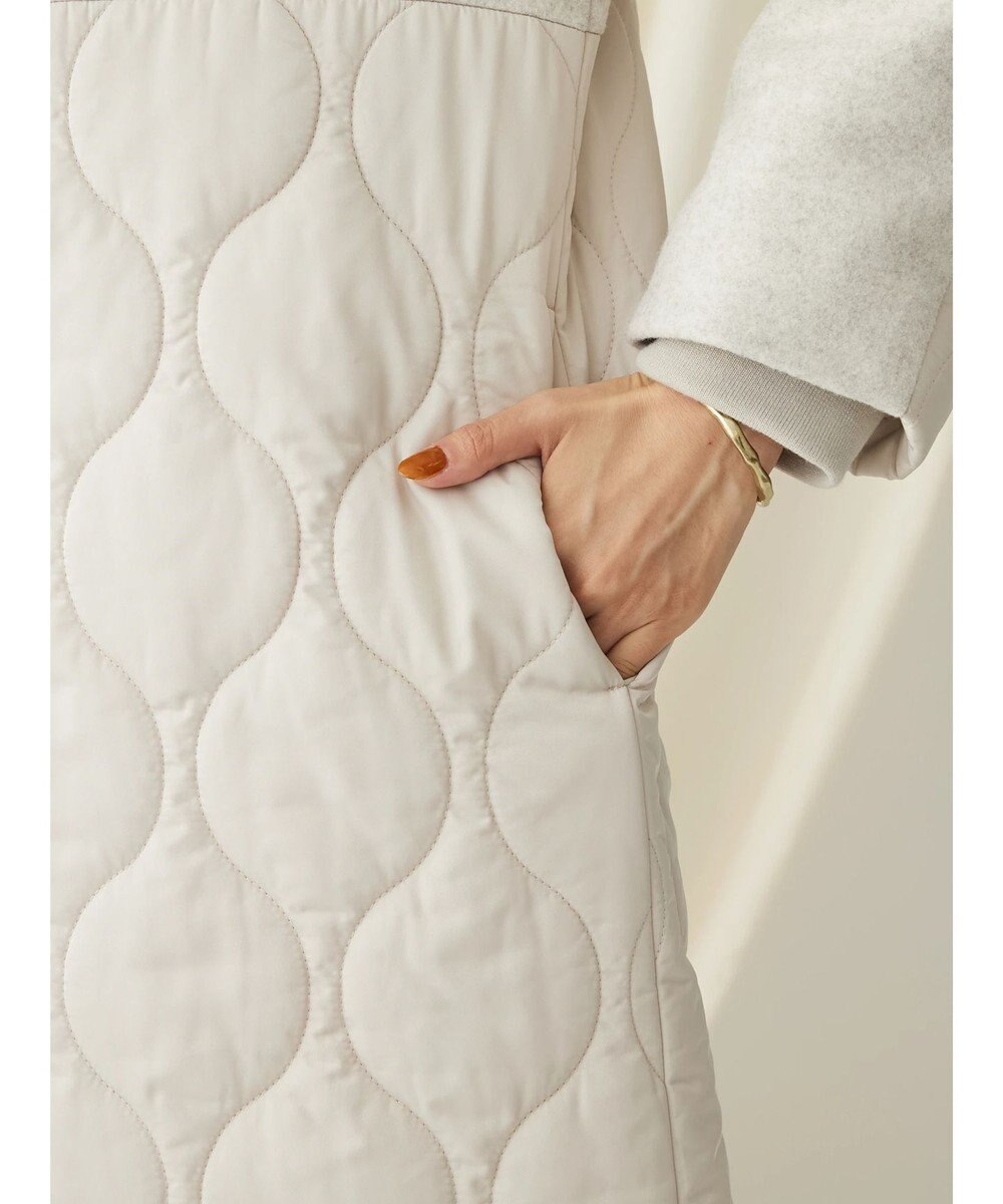 CRAFT STANDARD BOUTIQUE キルティング切替フードコート 