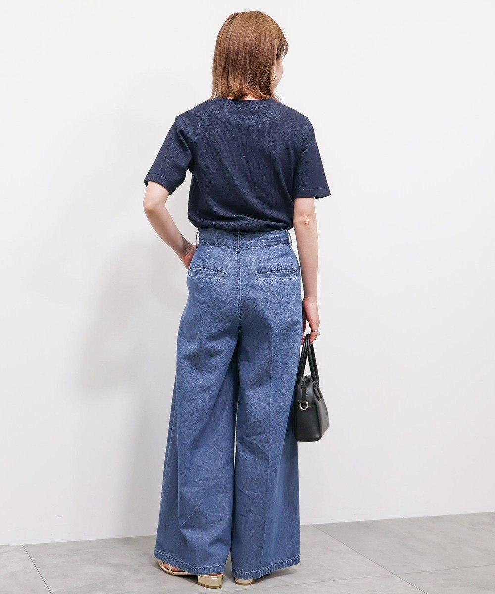 AMERICAN HOLIC ライトオンススーパーワイドデニム 