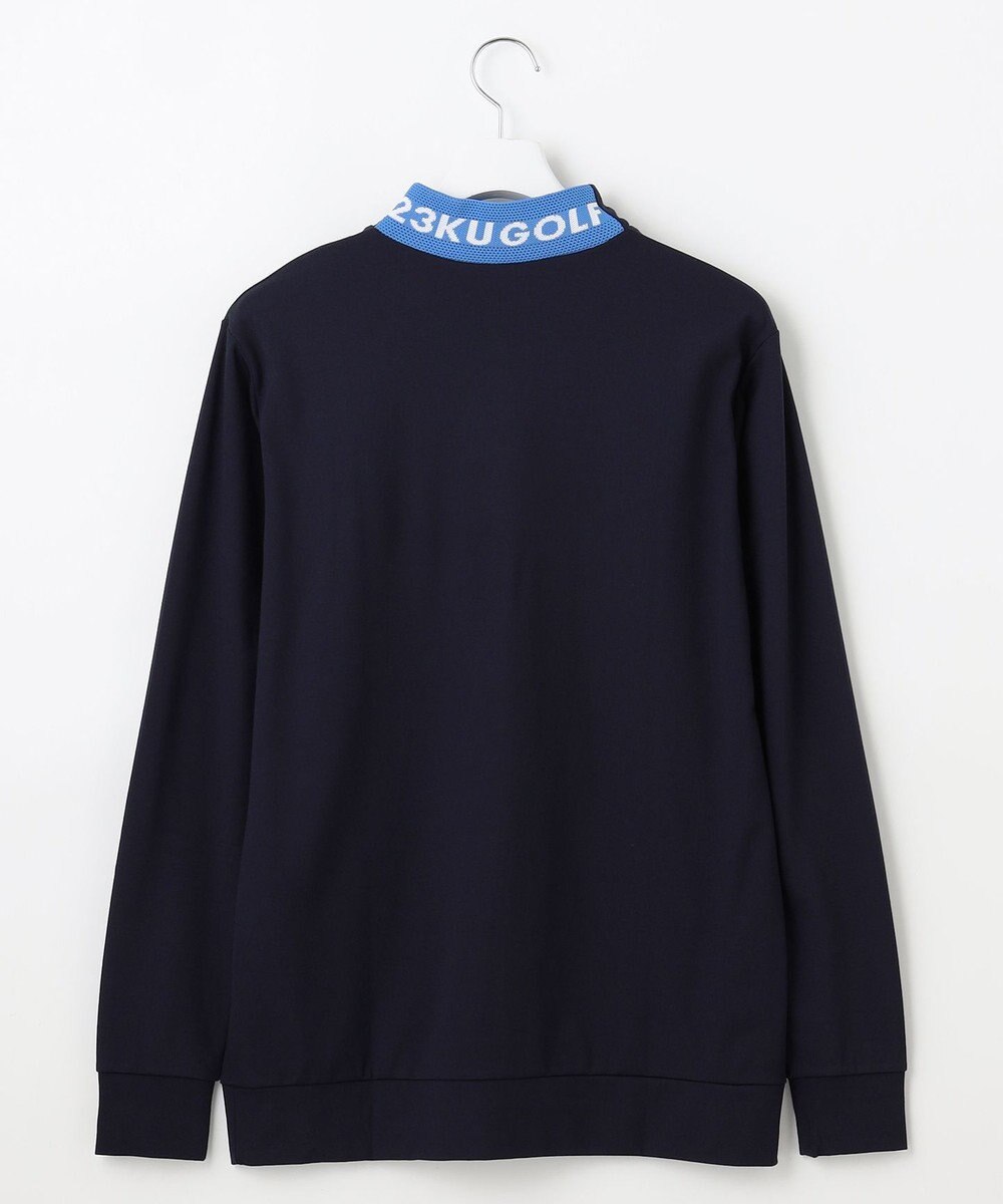 23区GOLF 【MEN】【吸水速乾/UVカット】スポーティ モックネックシャツ 