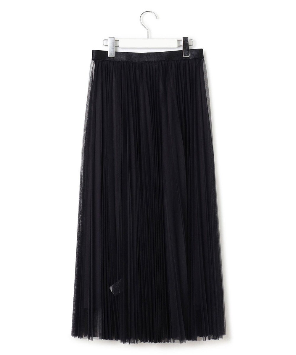 23区 L 【洗える】チュール プリーツ スカート 