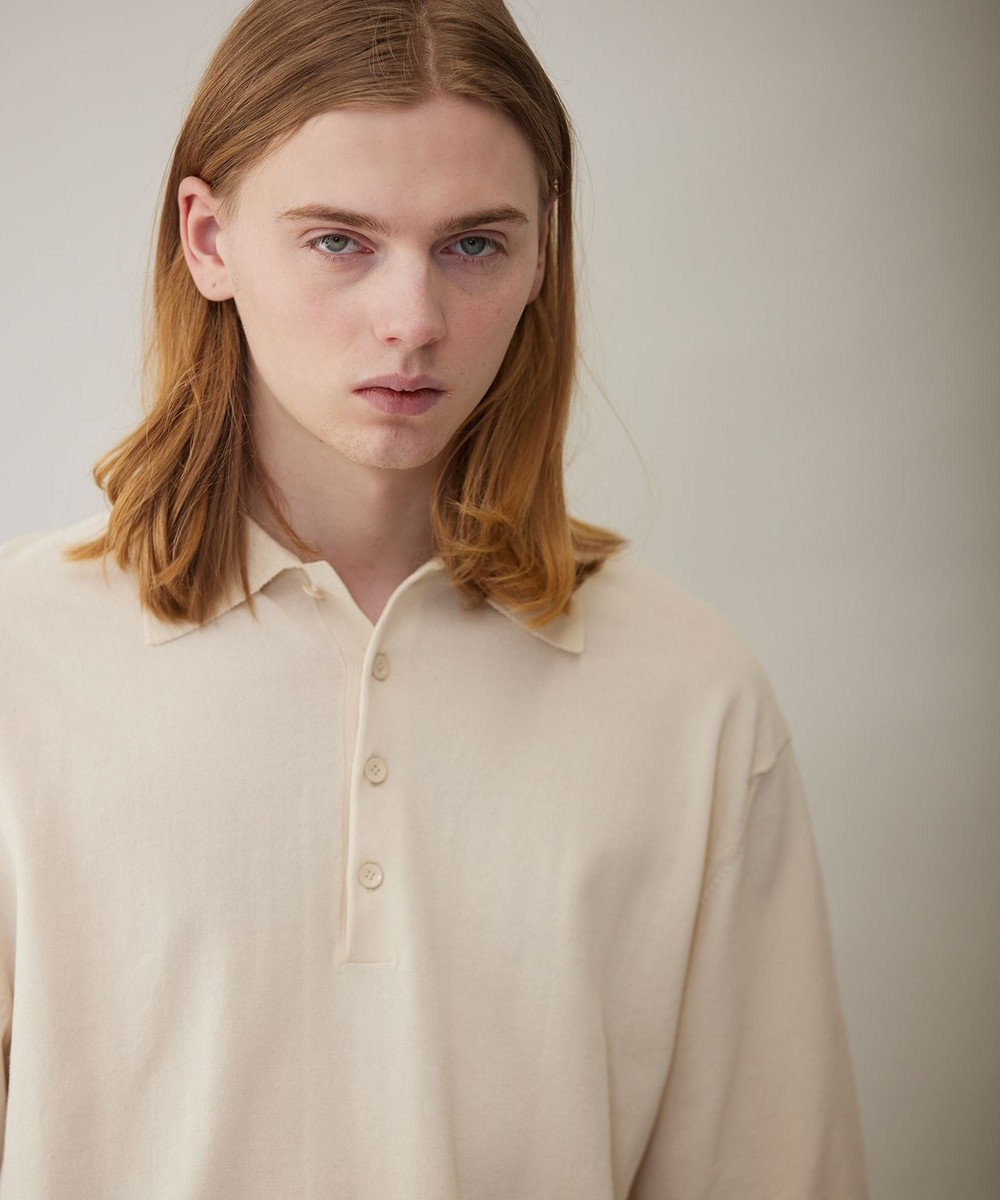 UNFILO MENS FINE MOVE ニットポロ [24年春夏商品] 