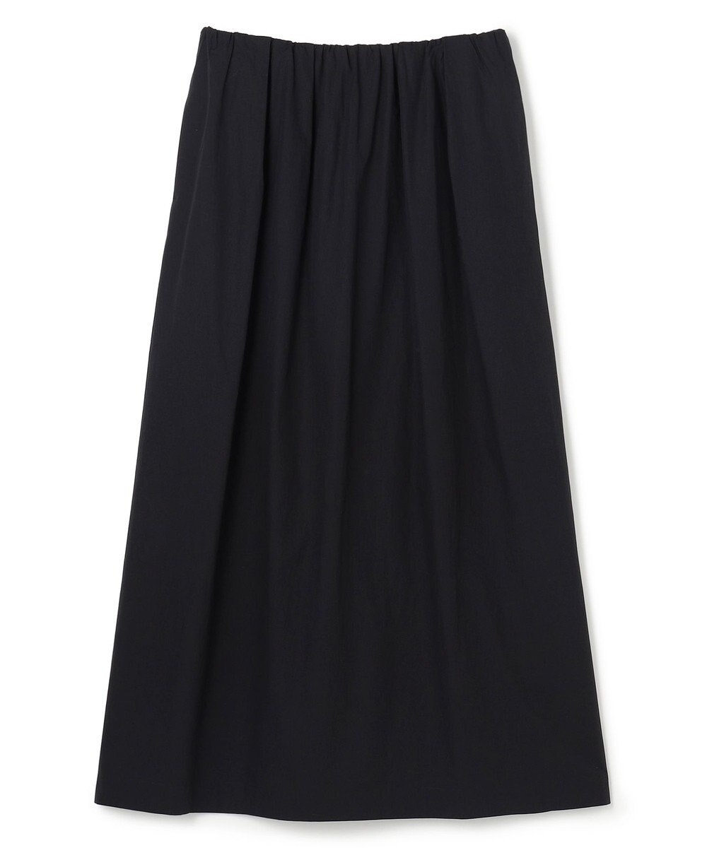 BEIGE， MALLOW / コットンタック イージーフレアスカート 