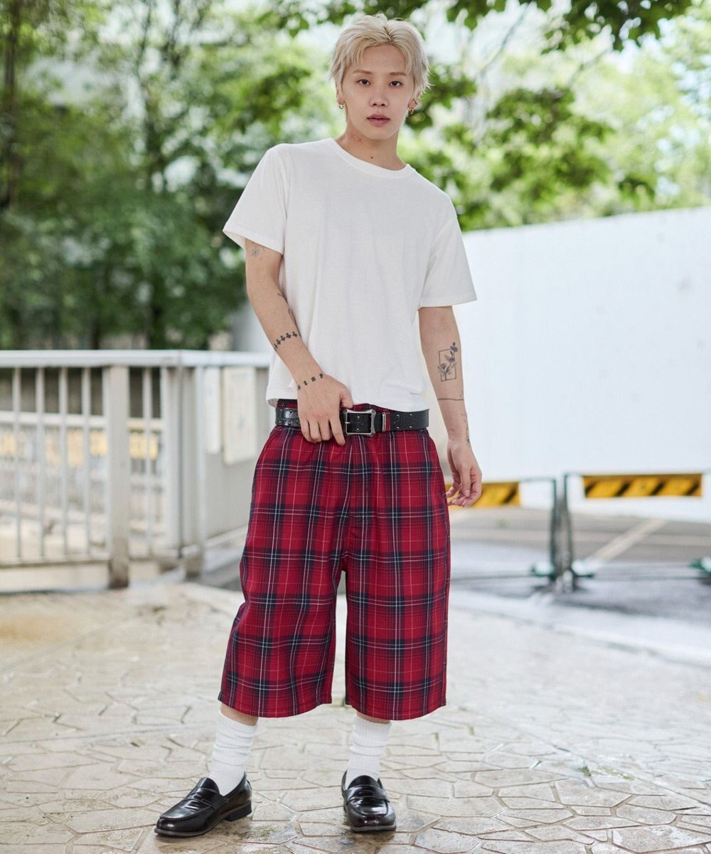 WEGO バギーチェックショーツ 