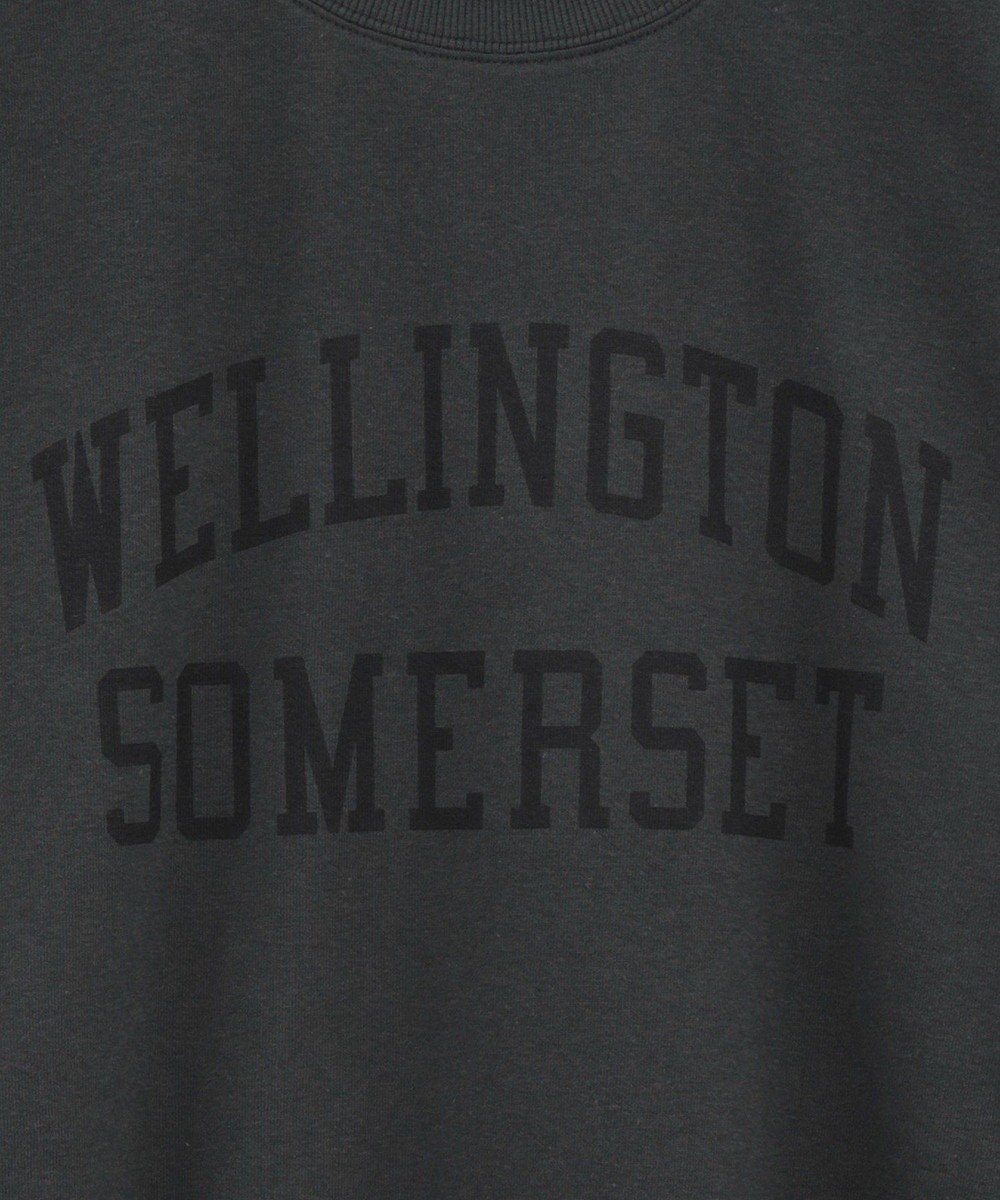 Green Parks オーバーサイズロゴ裏毛プルオーバー 