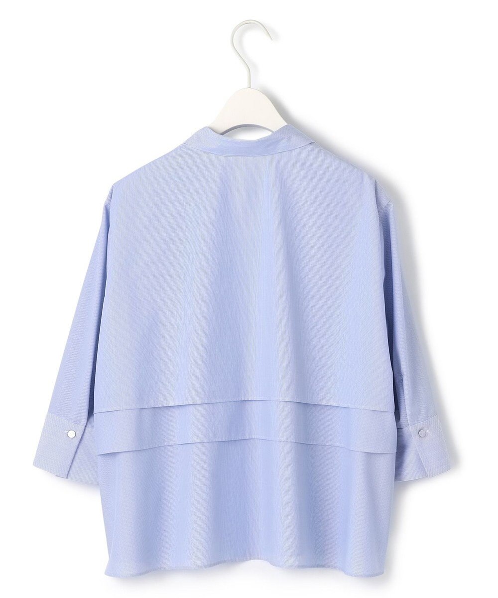 ICB 【WEB限定・洗える】クリーンブロード クロップドシャツ 