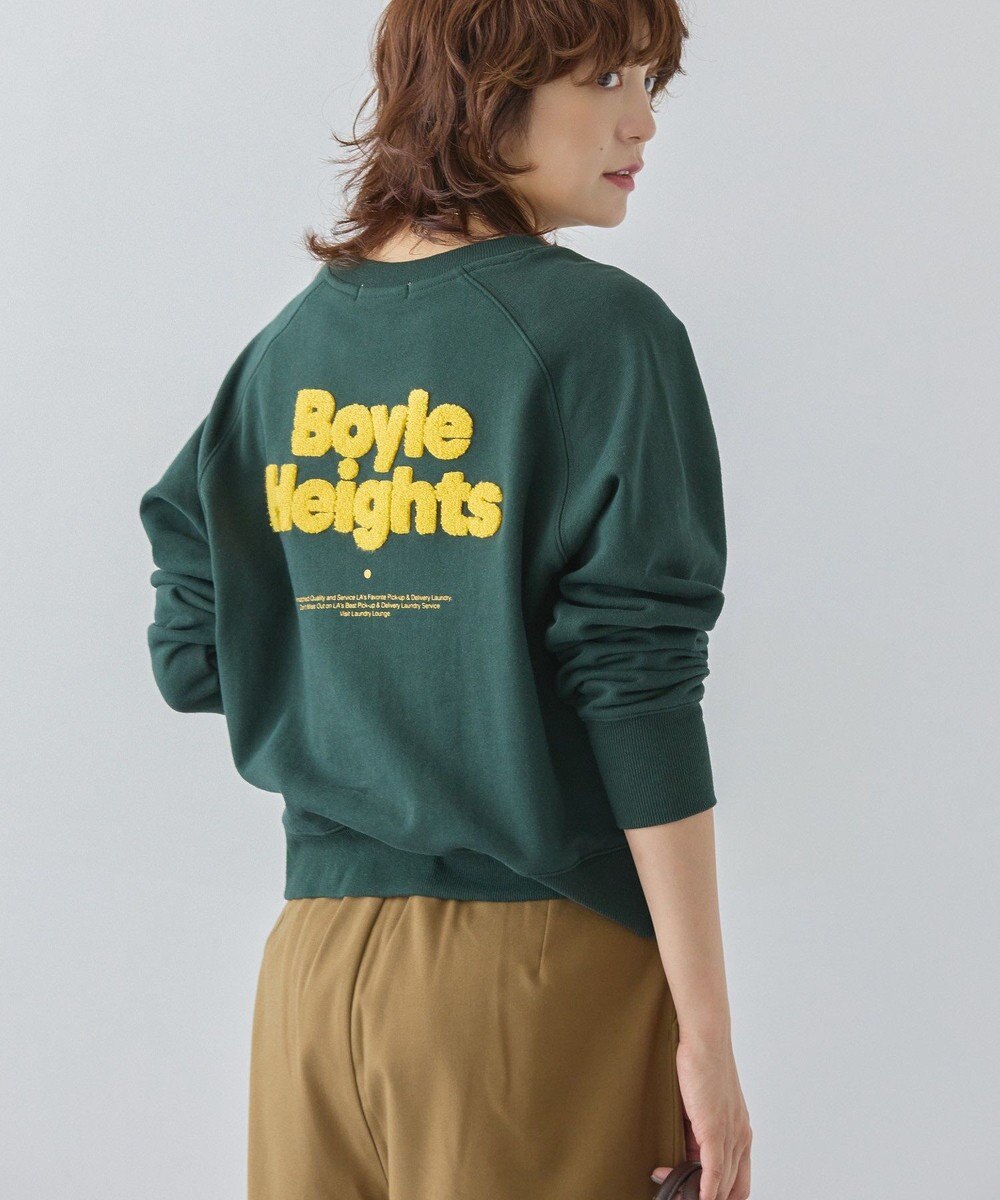 AMERICAN HOLIC サガラ刺繍裏毛プルオーバー 